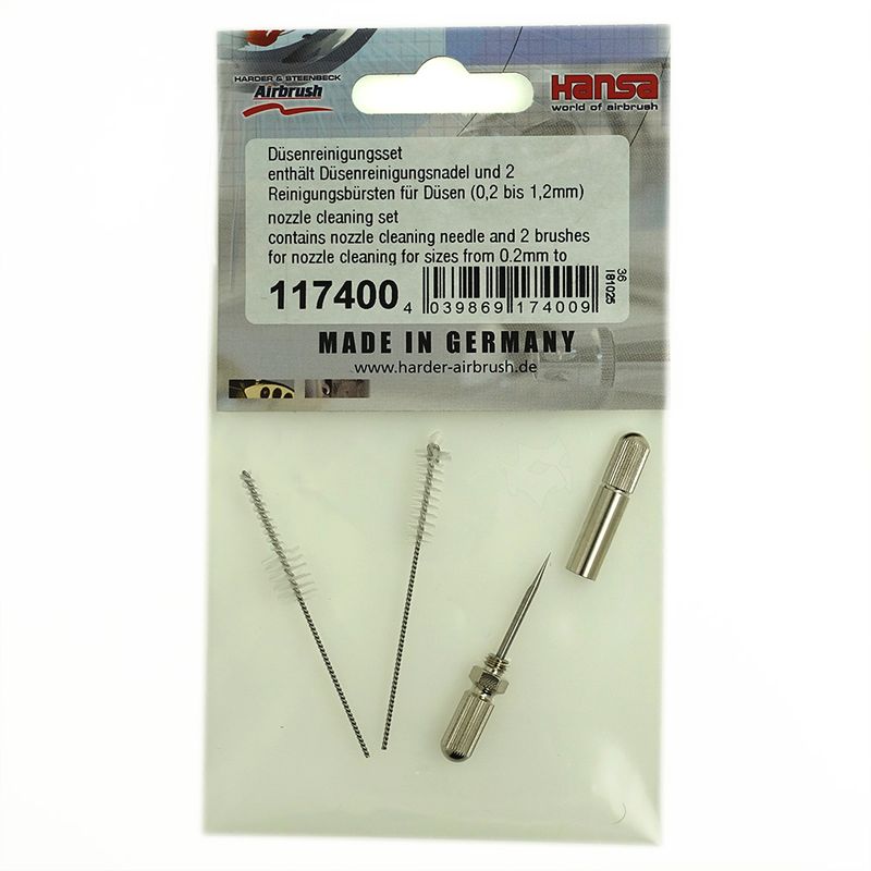 Nozzle cleaning set 2 pieces 117400 Harder & Steenbeck